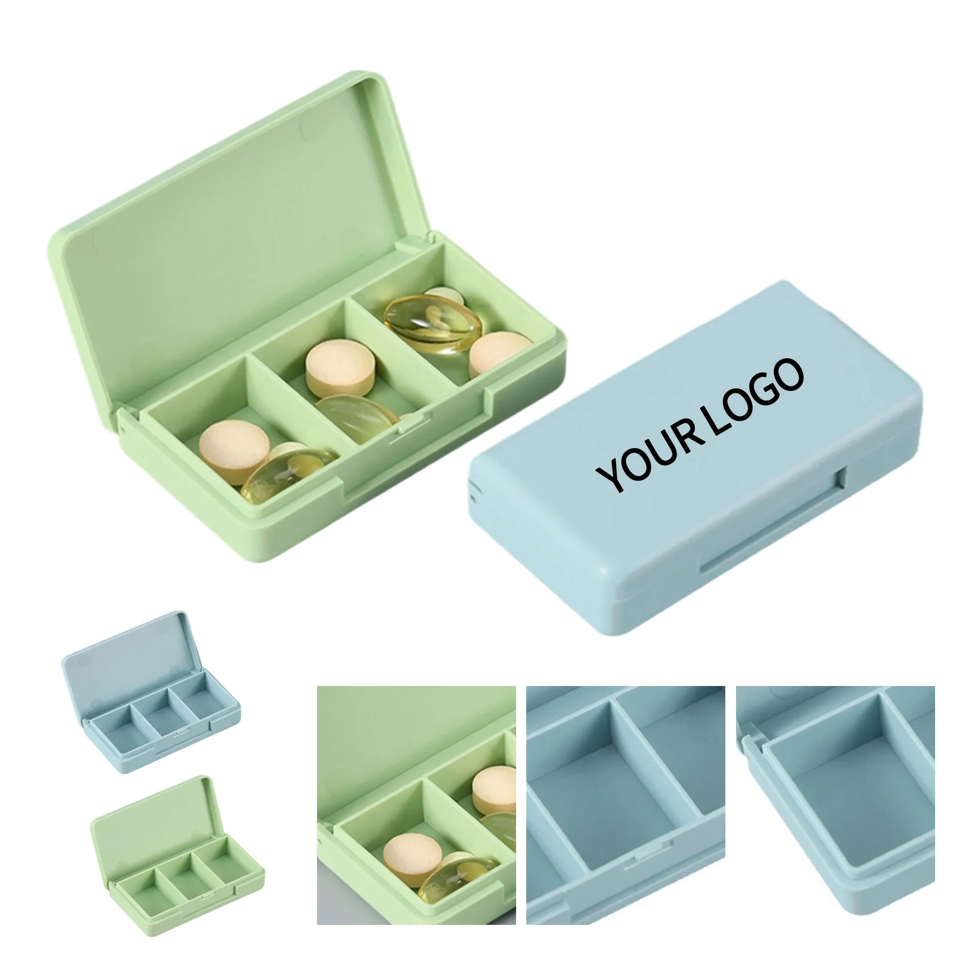 Portable Pill Box with High-Quality Sealing Material 3