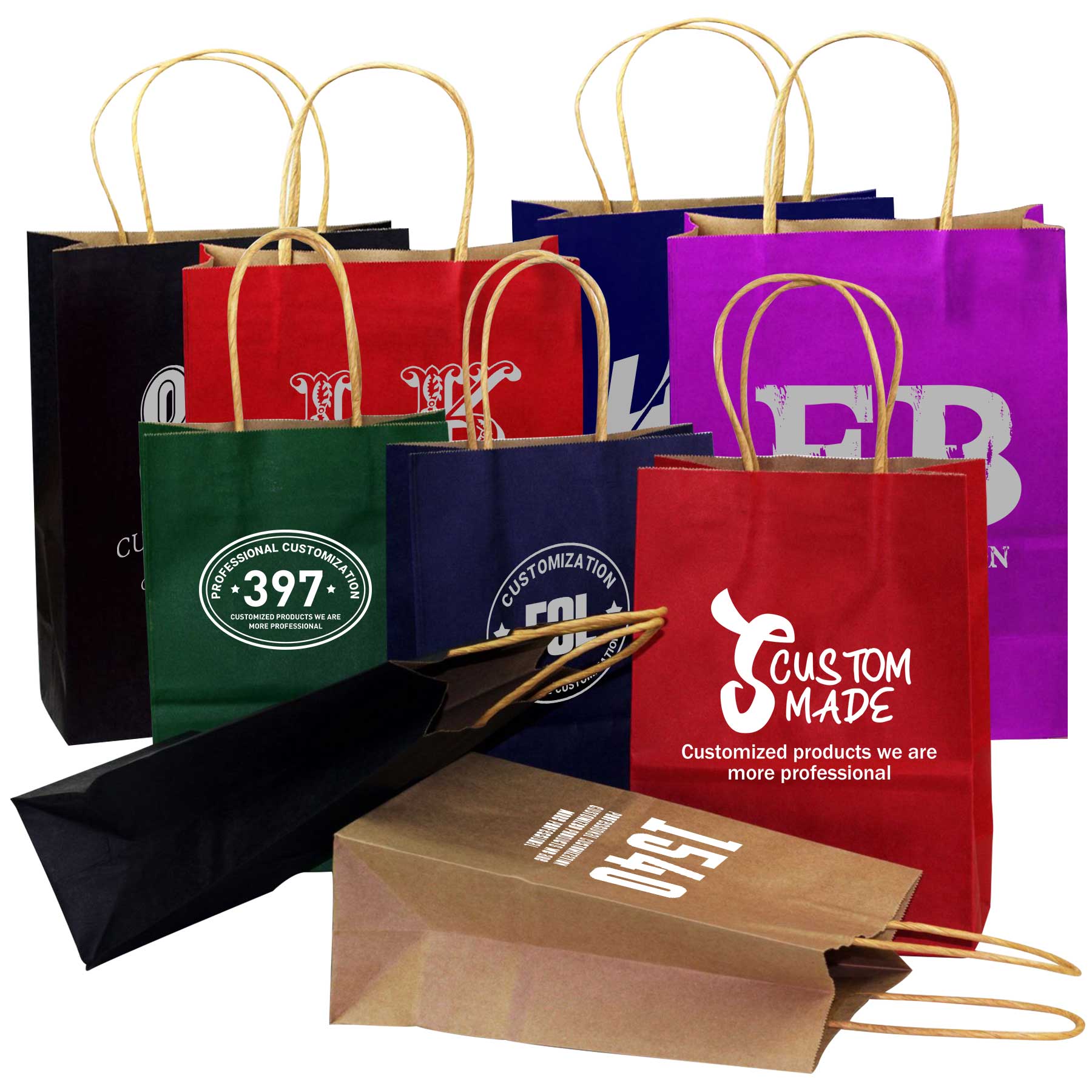 Paper Merchandise Bags 1