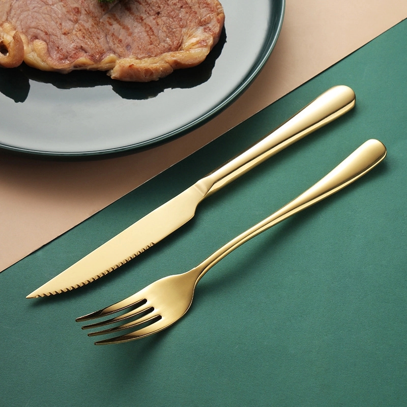 Stainless Steel Spoon Fork Set with Gift Box 6