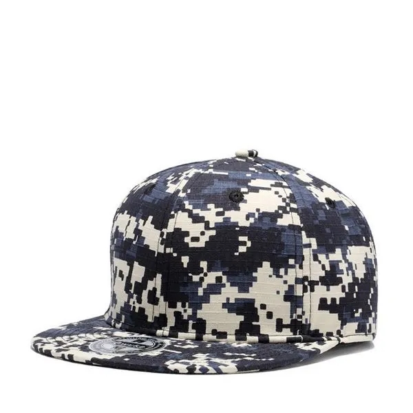 Digital Camo Snapback Hat 7