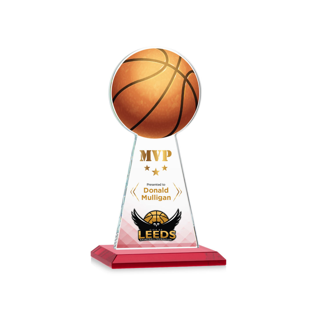 Edenwood Basketball VividPrint™ Award - Red 6