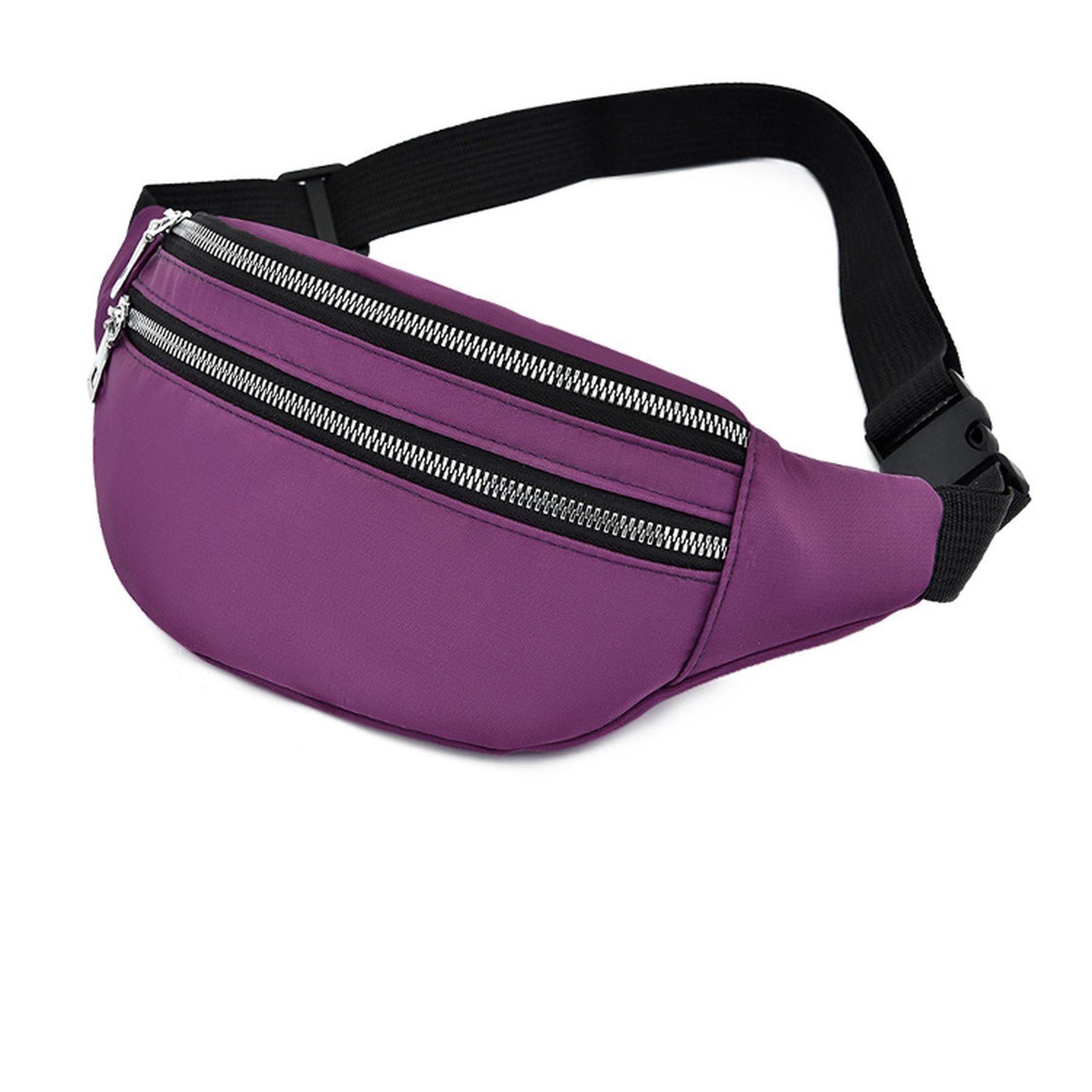 Sports Zipper Fanny Pack Travel Oxford Waist Bag 10