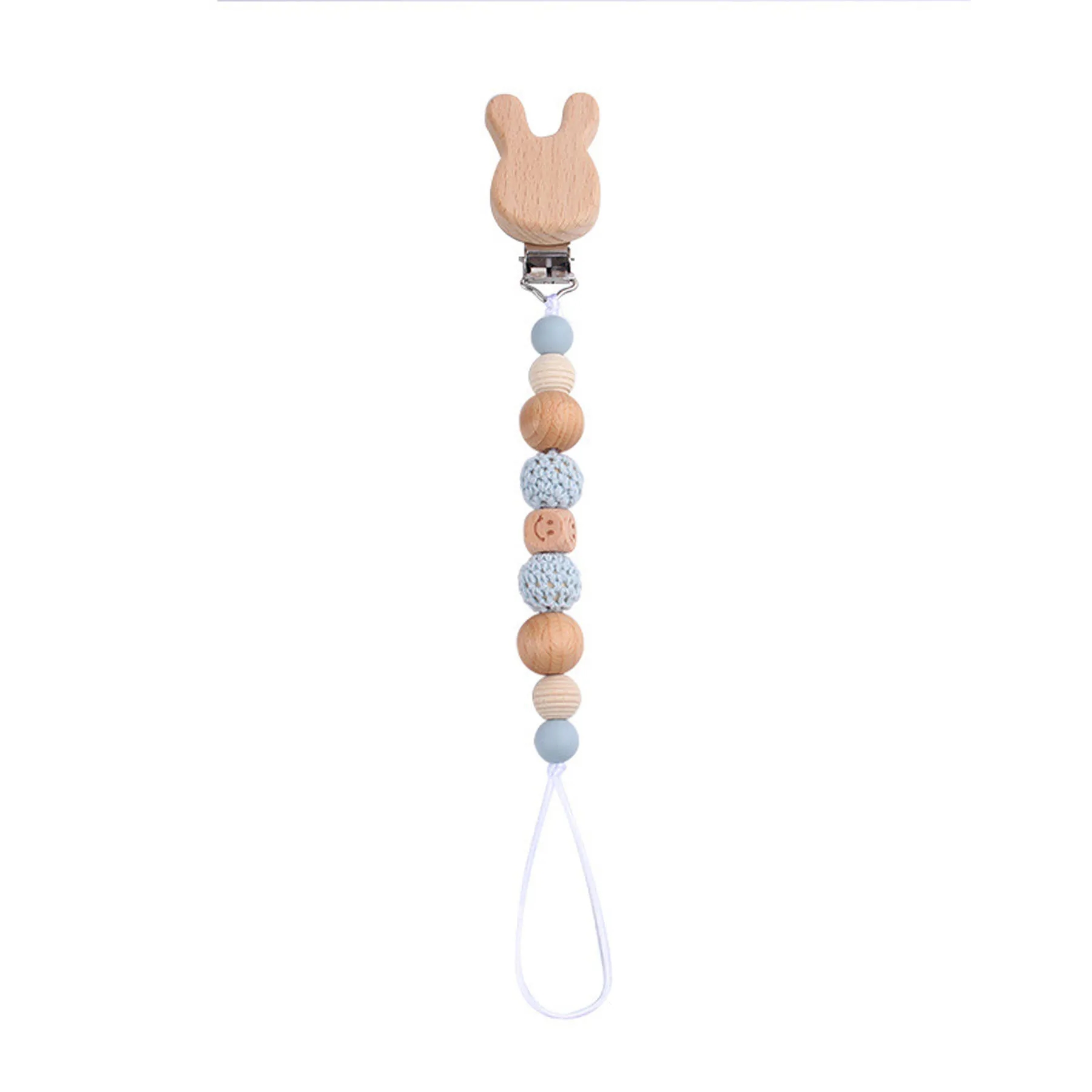 Cartoon Rabbit Beech Pacifier Chain 5