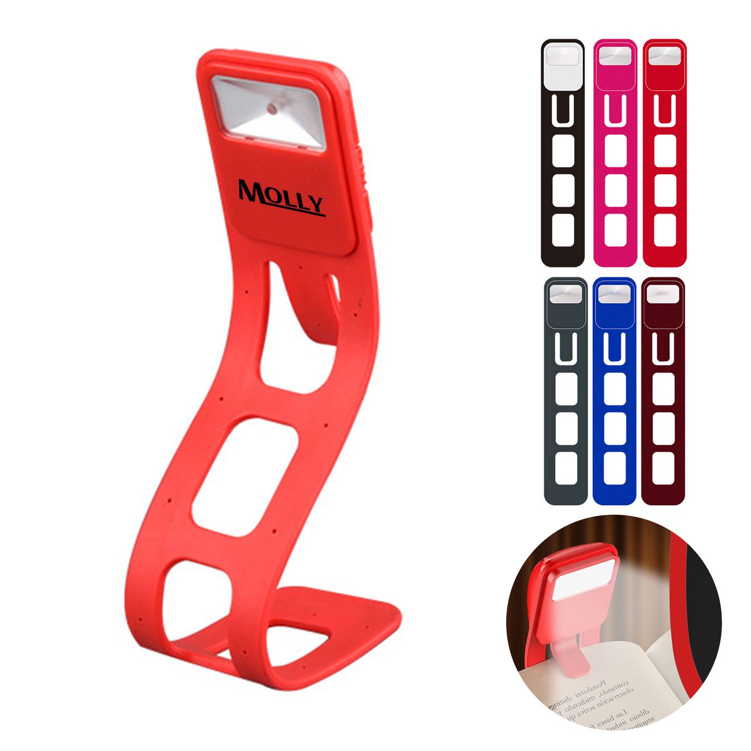 Foldable Book Reading Light 4