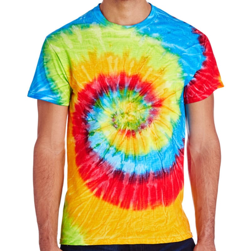 Tie-Dye 5.4 Oz., 100% Cotton Tie-Dyed T-Shirt 59