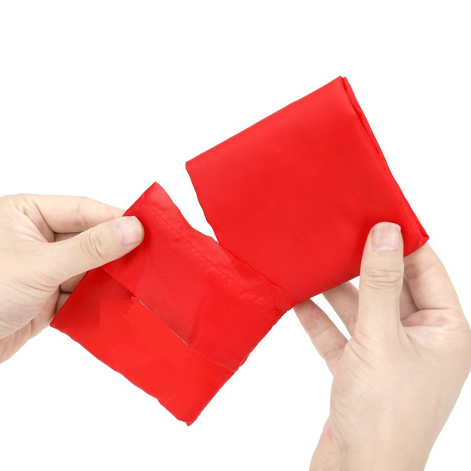 210T Grocery Shopping Tote Bag with Pouch 4