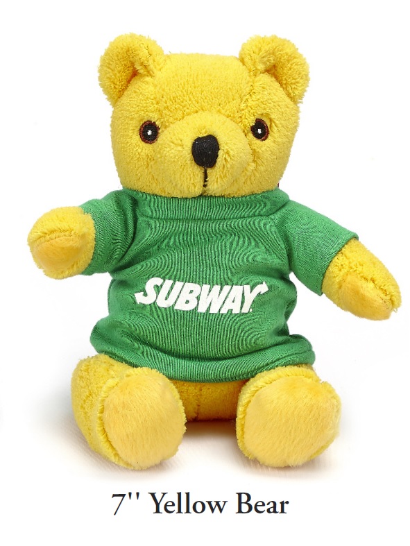 7" Yellow Bear 3