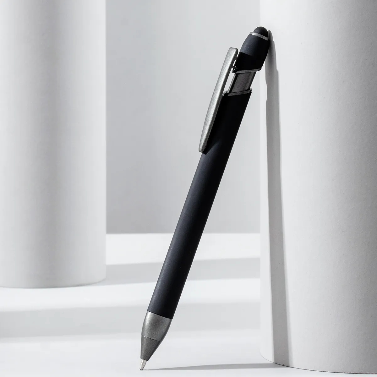 Soft Touch Pyra Stylus Pen With Gunmetal Trim 6