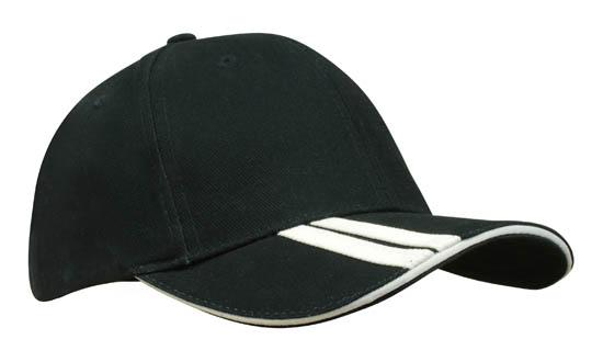Brushed heavy cotton with double strip on the visor 8