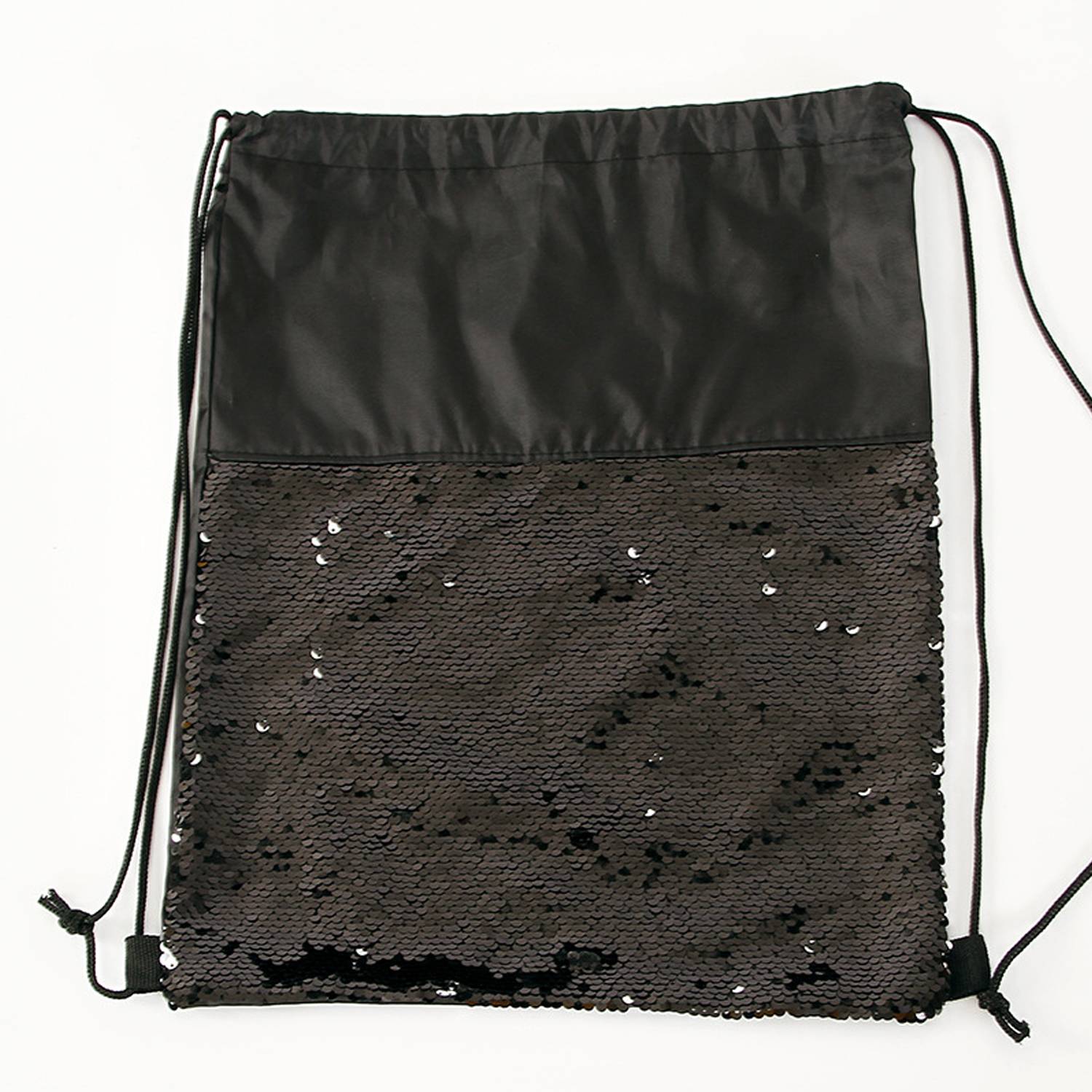 Sport Stylish Sequin Drawstring Backpack 6