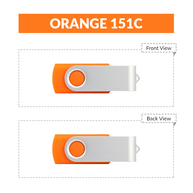 Classic Swivel USB Flash Drive 3.0 4