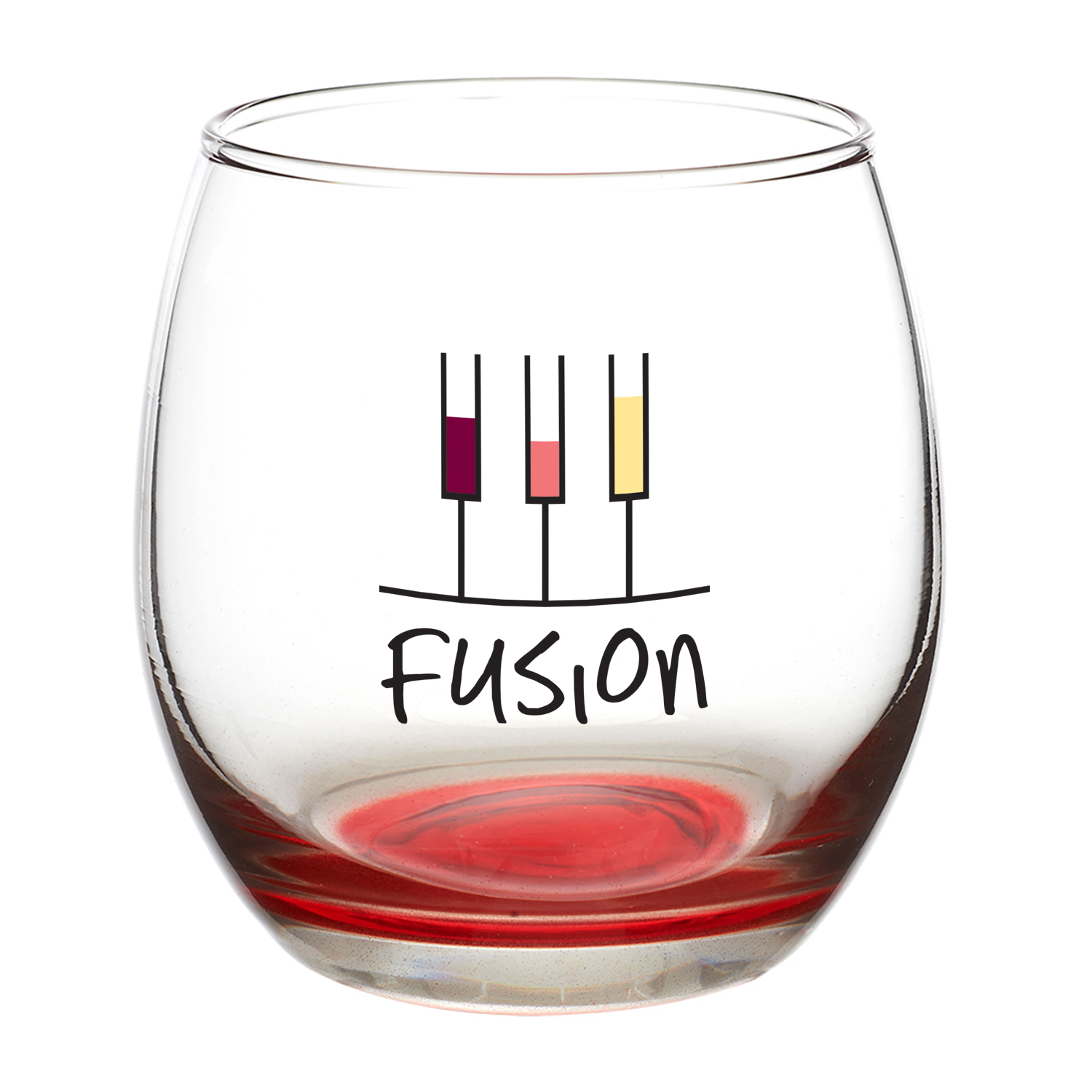 11.5 oz. Mikonos Stemless Wine Glasses 11