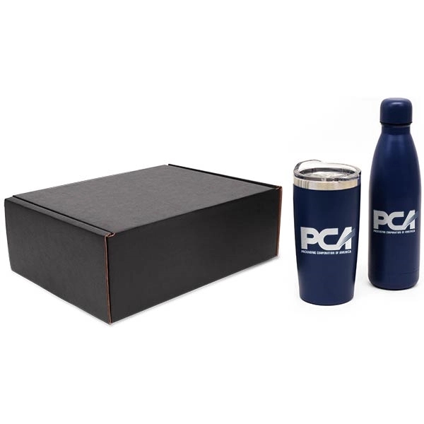 Stainless Steel 17oz. Tumbler & 22oz. Bottle Set 15