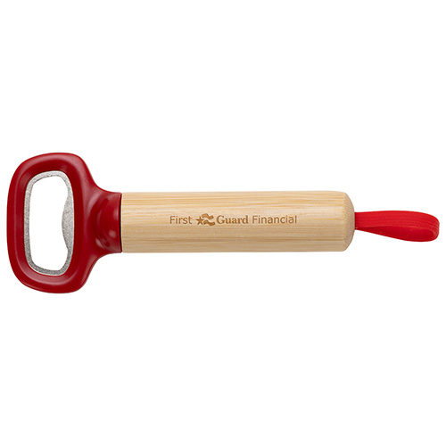 Pop Top Bamboo Bottle Opener 32