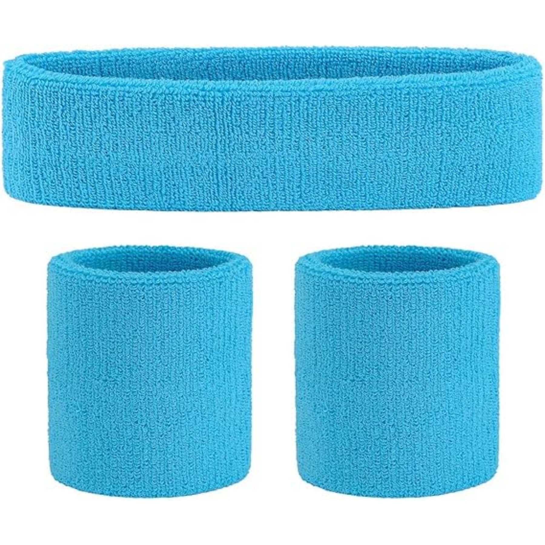 Sweatbands Exercise Eadband Wristband Set 16