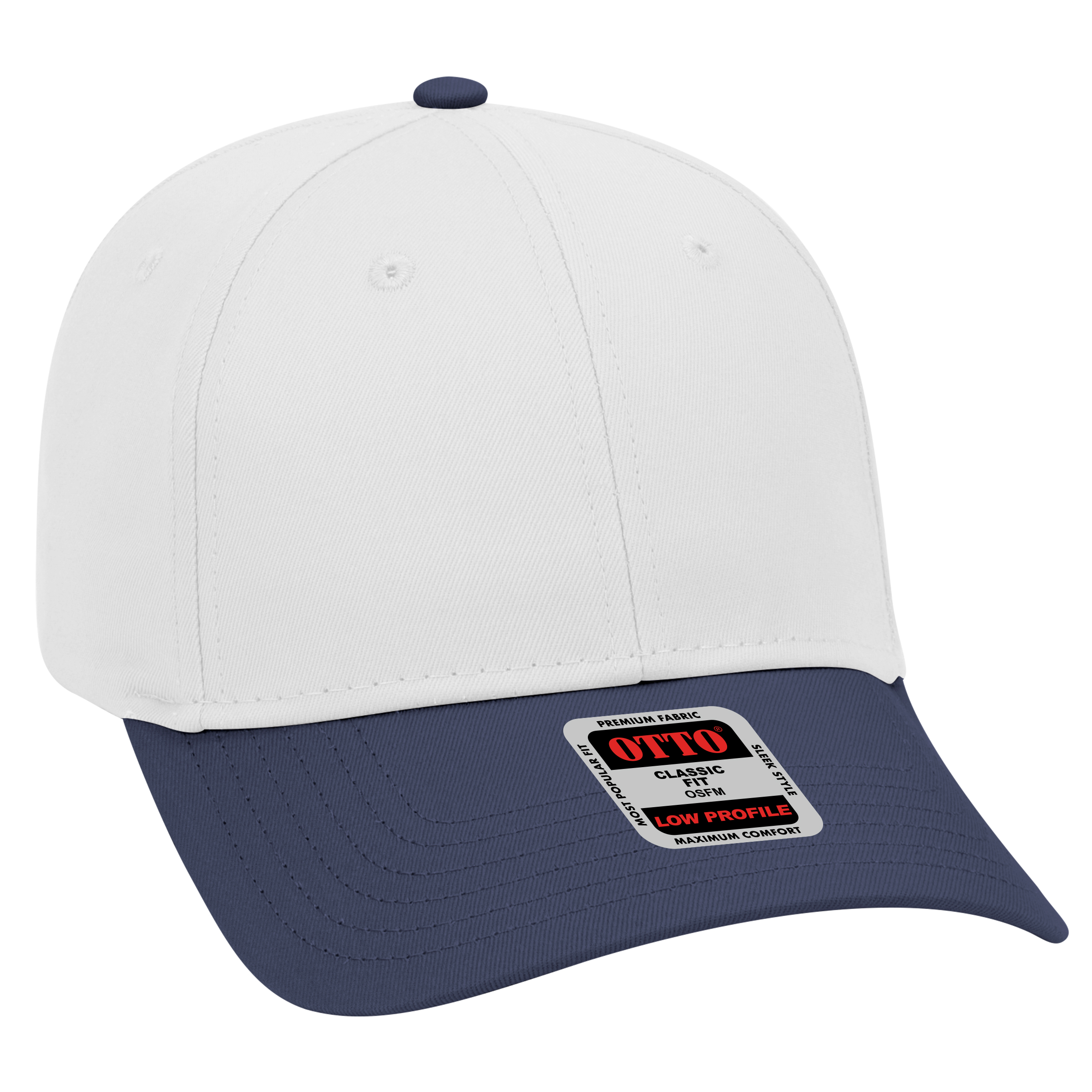 OTTO CAP® 6 Panel Low Profile Baseball Cap 91