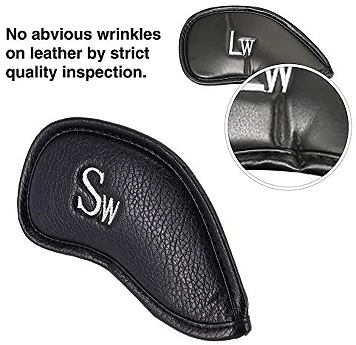 Golf Iron Head Covers Set 12Pcs 3