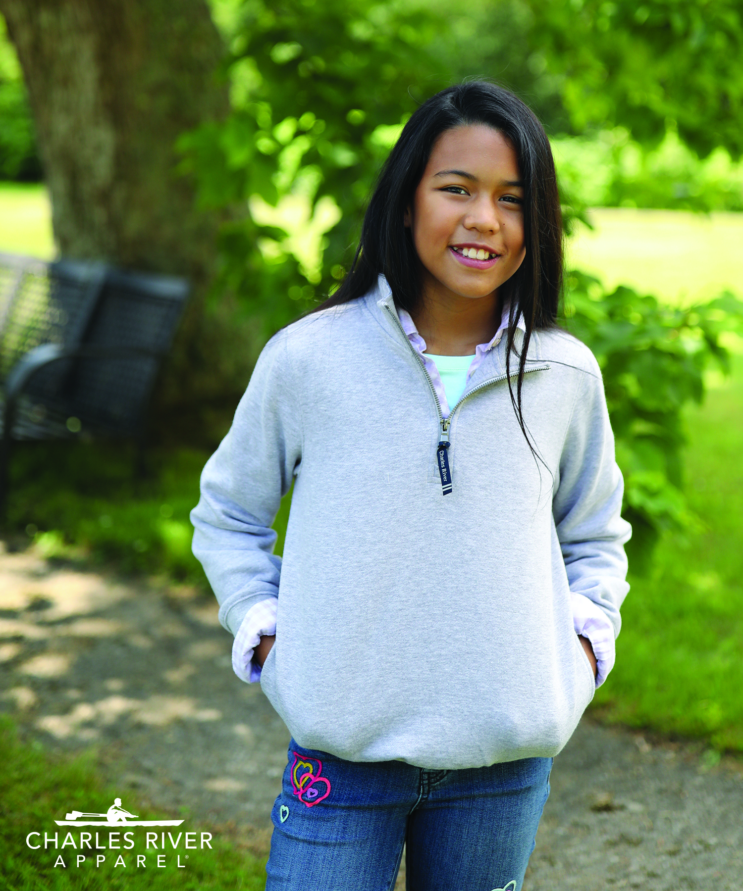 Youth Crosswind Quarter Zip Sweatshirt 33