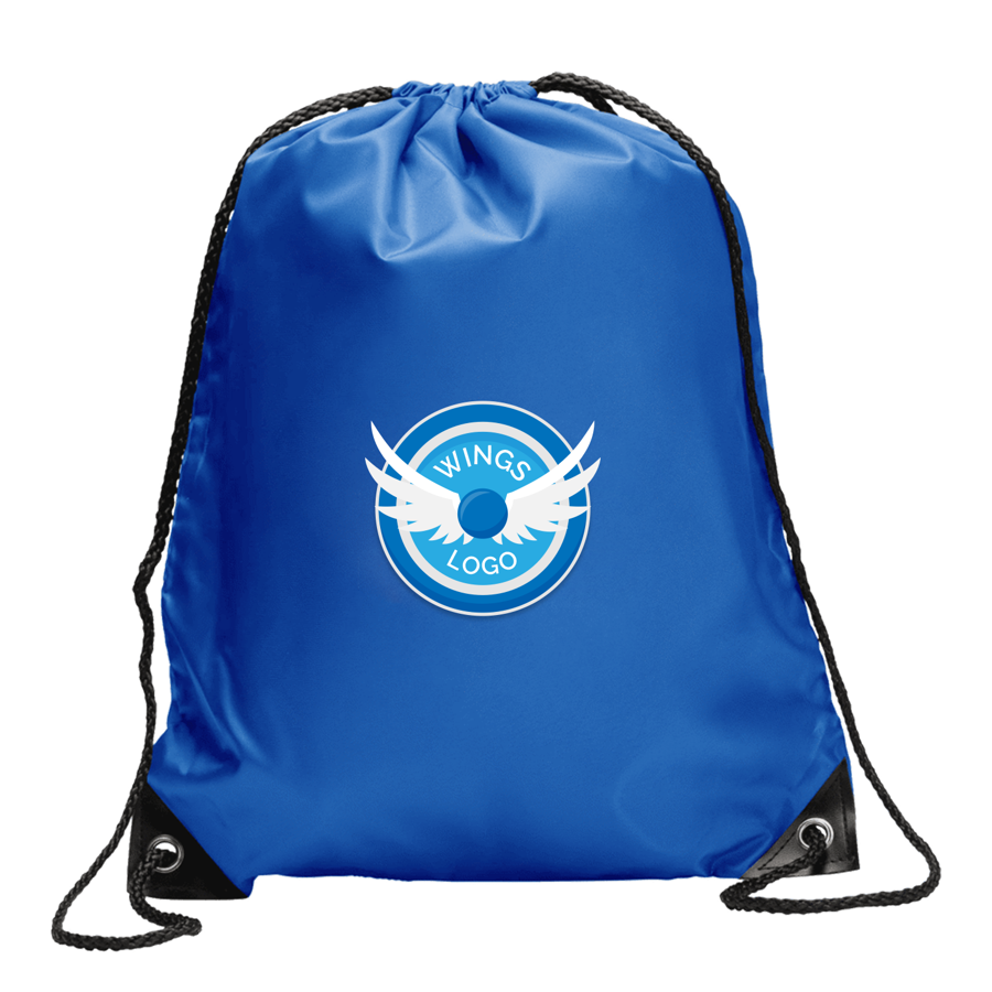 Rush - Solid Color 210-D Polyester Drawstring Bag