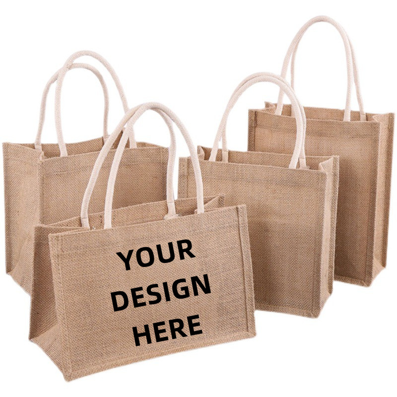Natural Jute Tote Bag 4