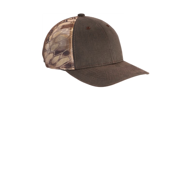 Port Authority Pigment Print Camouflage Mesh Back Cap 2