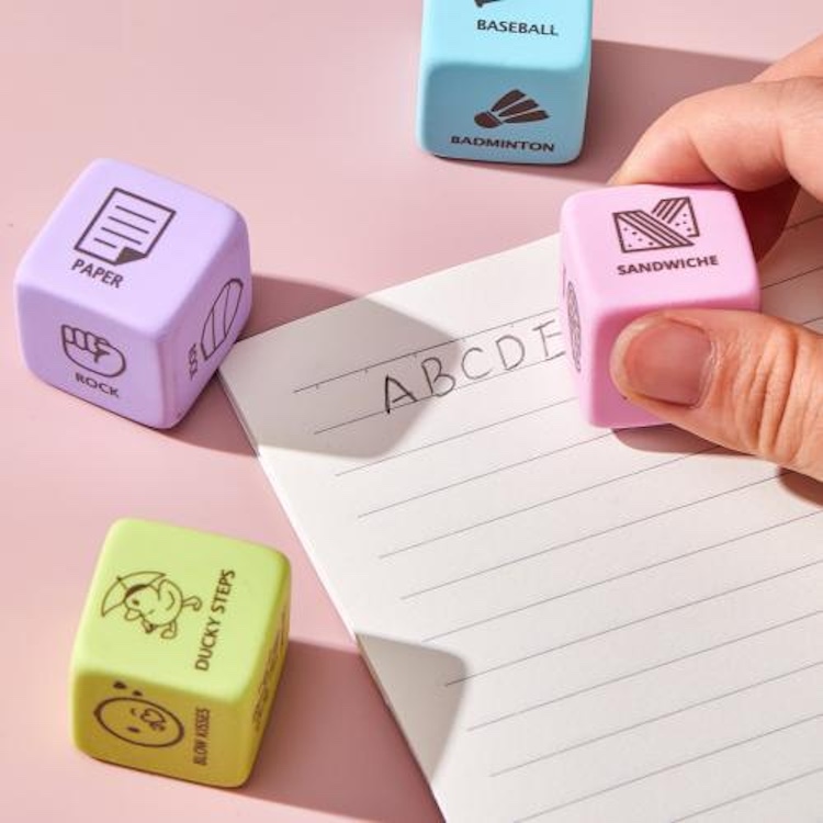 Cube Rubber Eraser 5