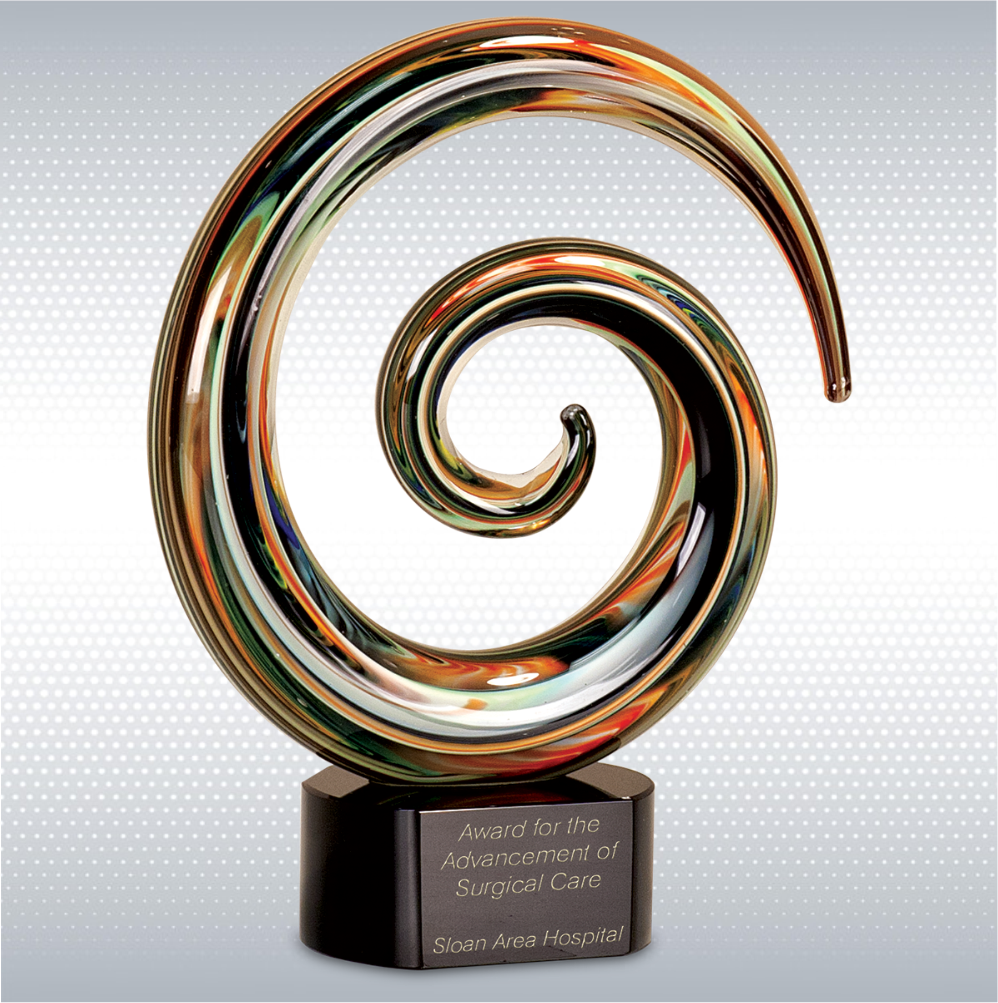 Swirl Art Glass 1