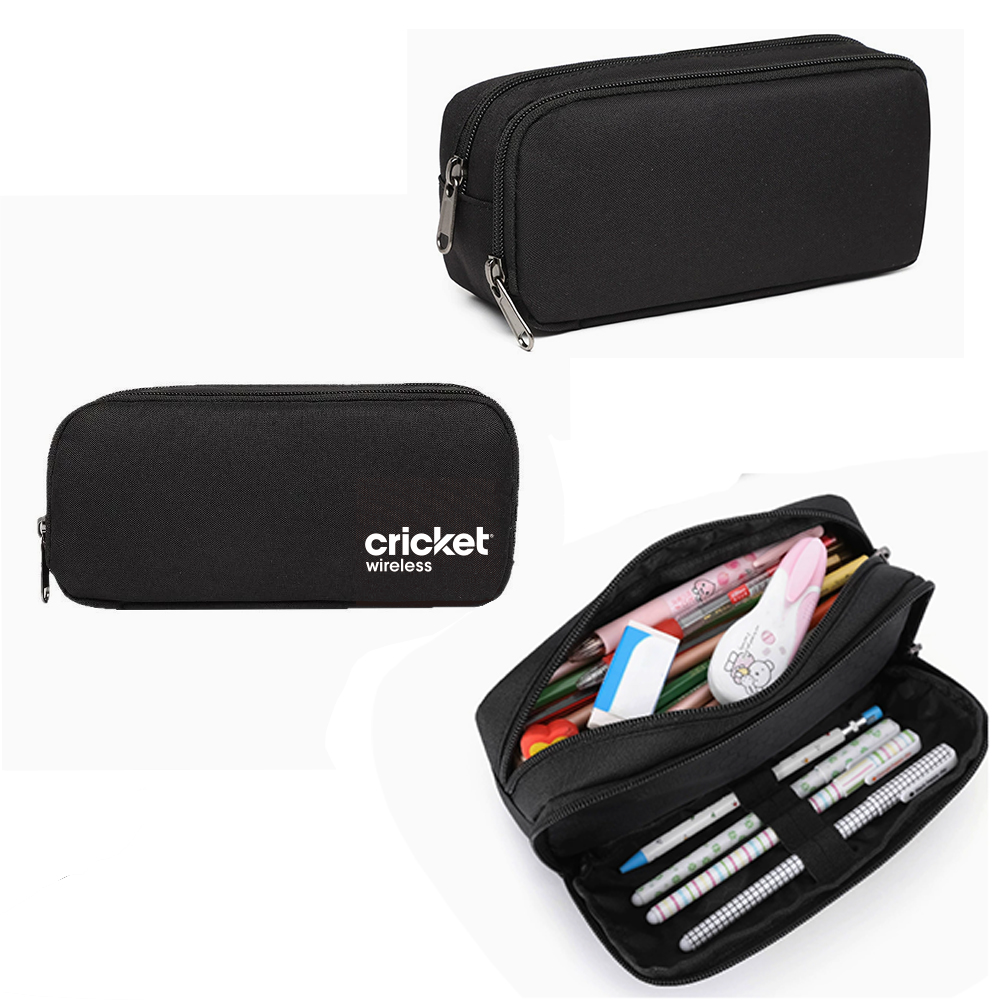 Large Capacity Double Layer Pencil Pouch Case 4