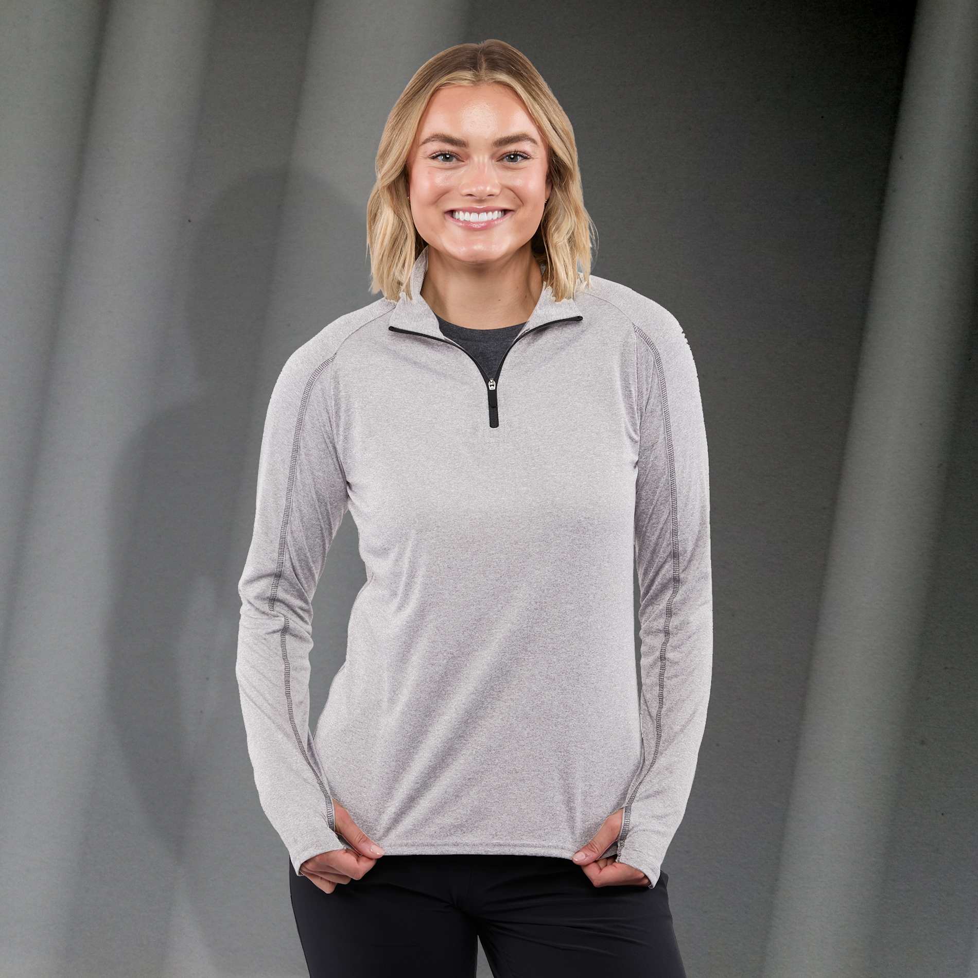 Women's TAZA Knit Quarter Zip 52