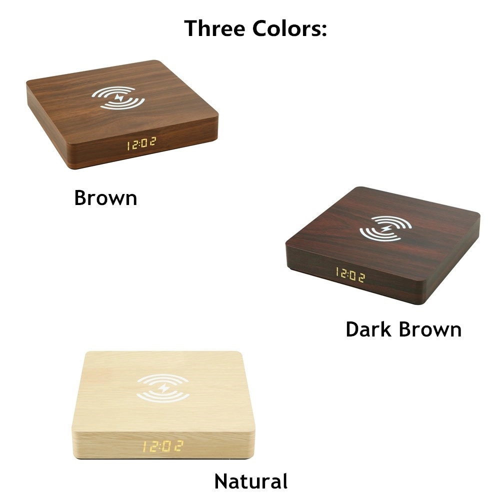 Wireless Charger with Digital Clock 4