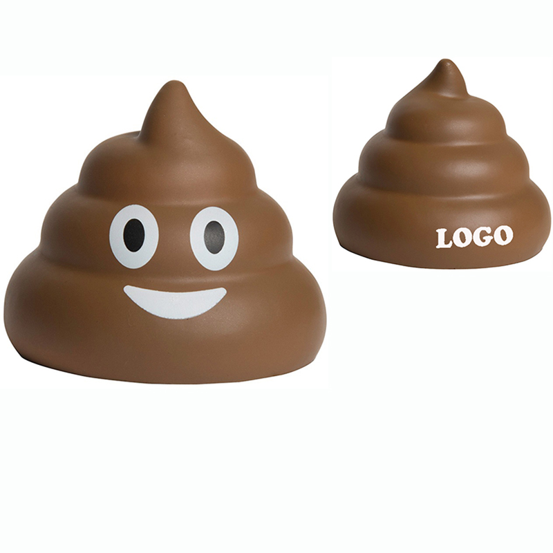PU Poop Stress Relief Balls Squeeze Anxiety Reliever Toy 1