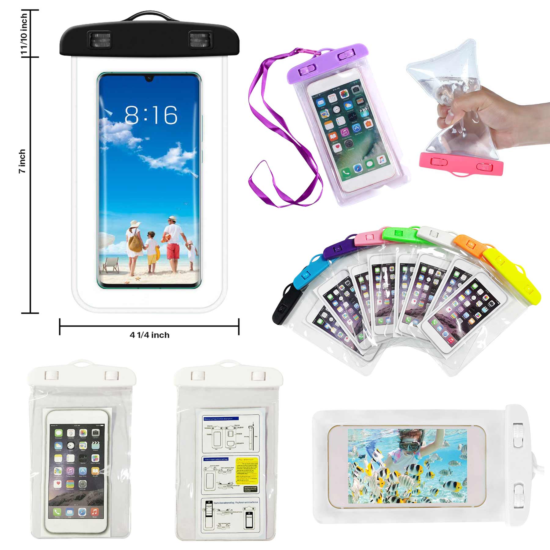 PVC Waterproof Mobile Phone Bag 2