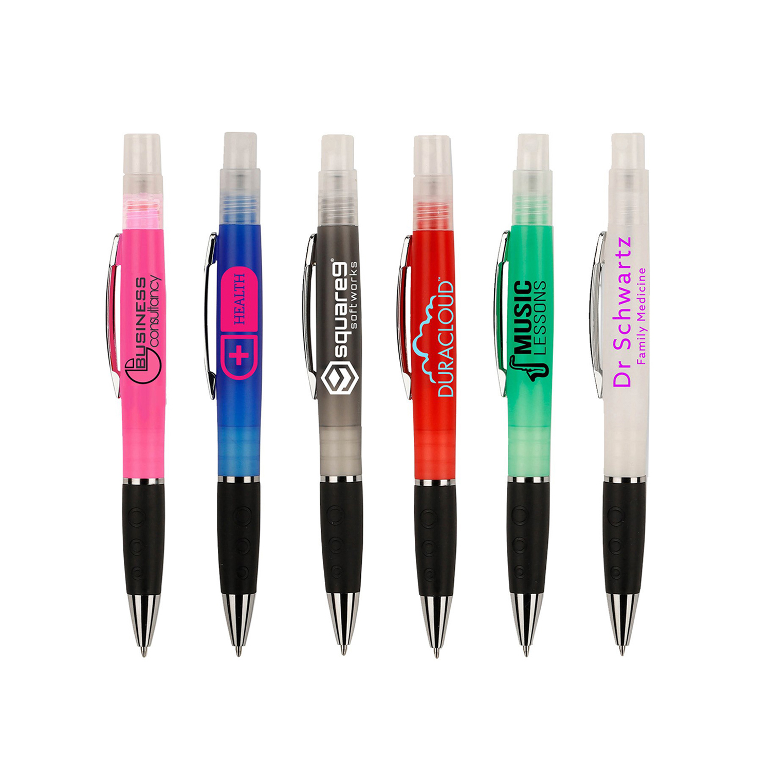 Frosted 2-in-1 Sanitizer & Pen Combo 17