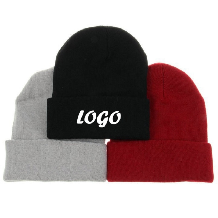 Knitt Beanie Cap With Cuff 2