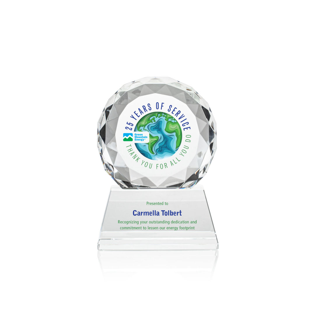 Seville VividPrint™ Award on Entwhistle Base - Clear 4