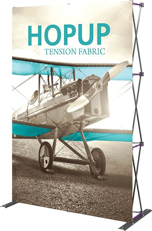 Hopup 5ft Straight Display & Front Graphic