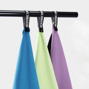 Towel With Silicone Storage Bag 14