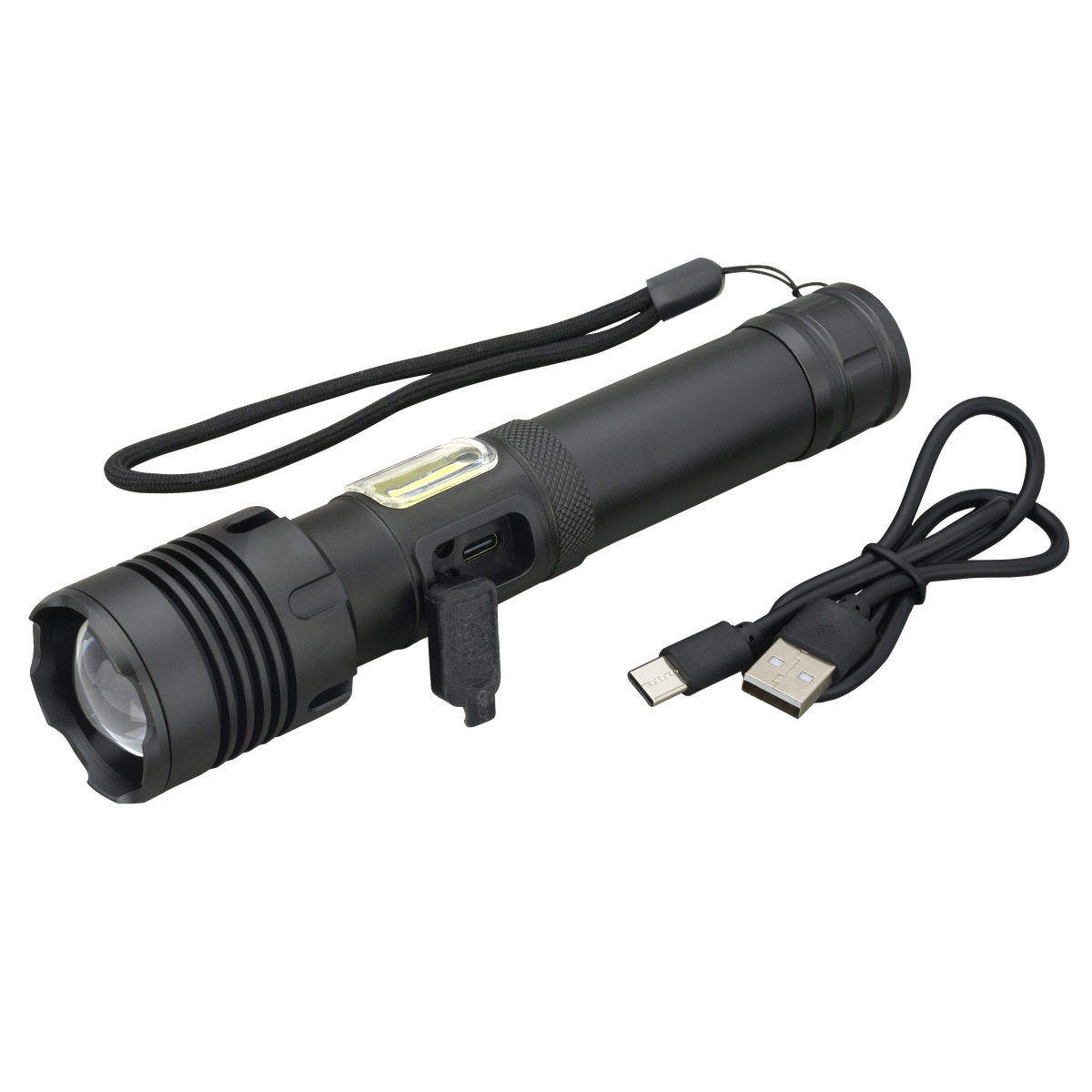 Rechargeable 15W P50/COB Flashlight 14