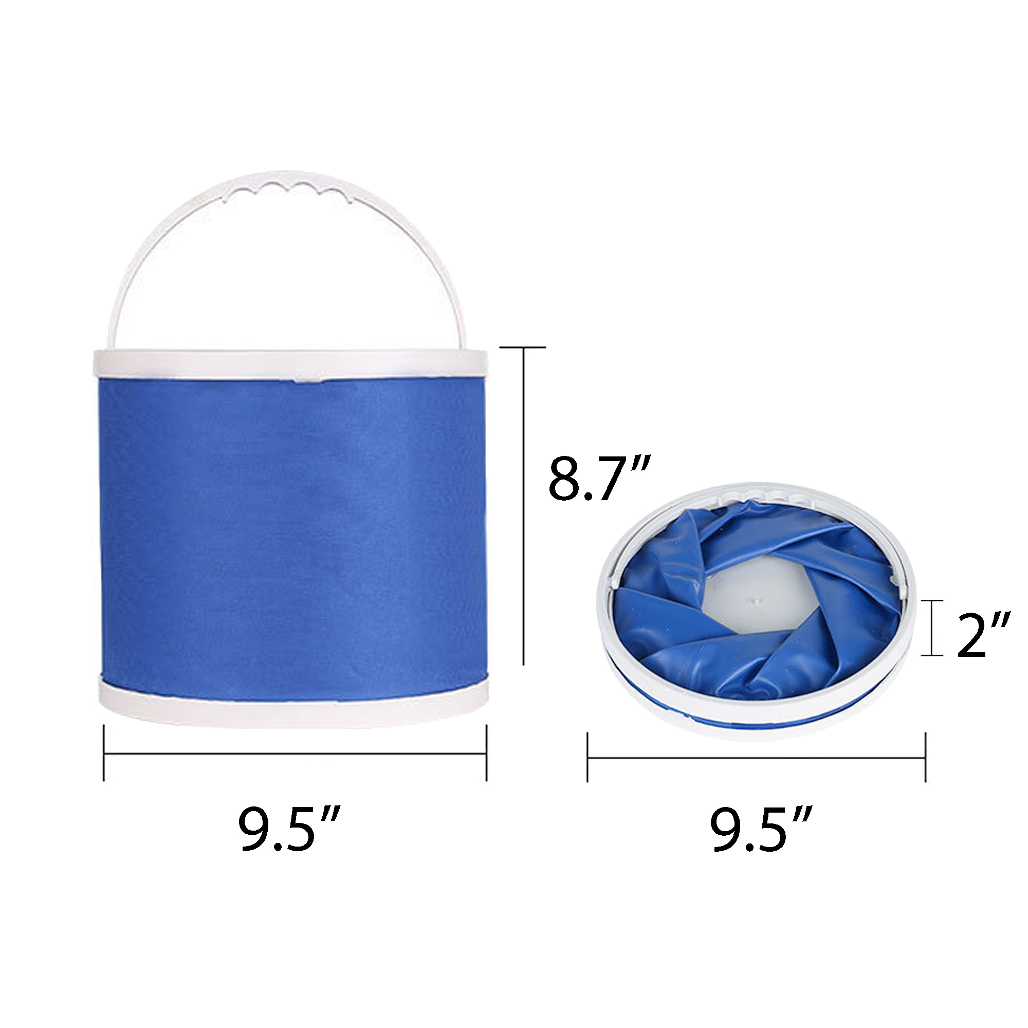 304.3oz Oxford Fabric Water Bucket 2
