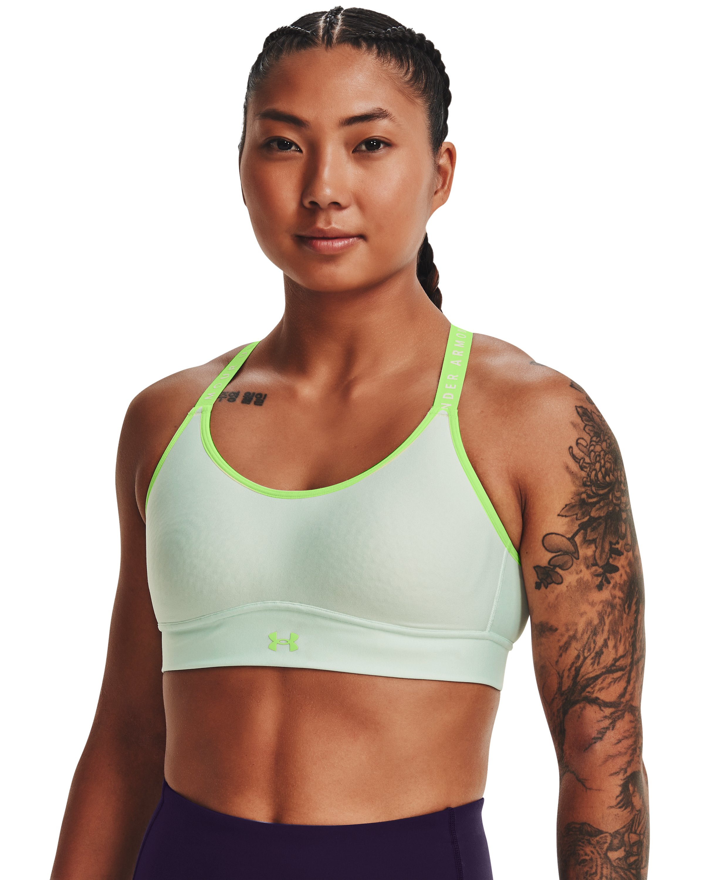 UA Infinity Mid Covered Women's Sports Bra 4