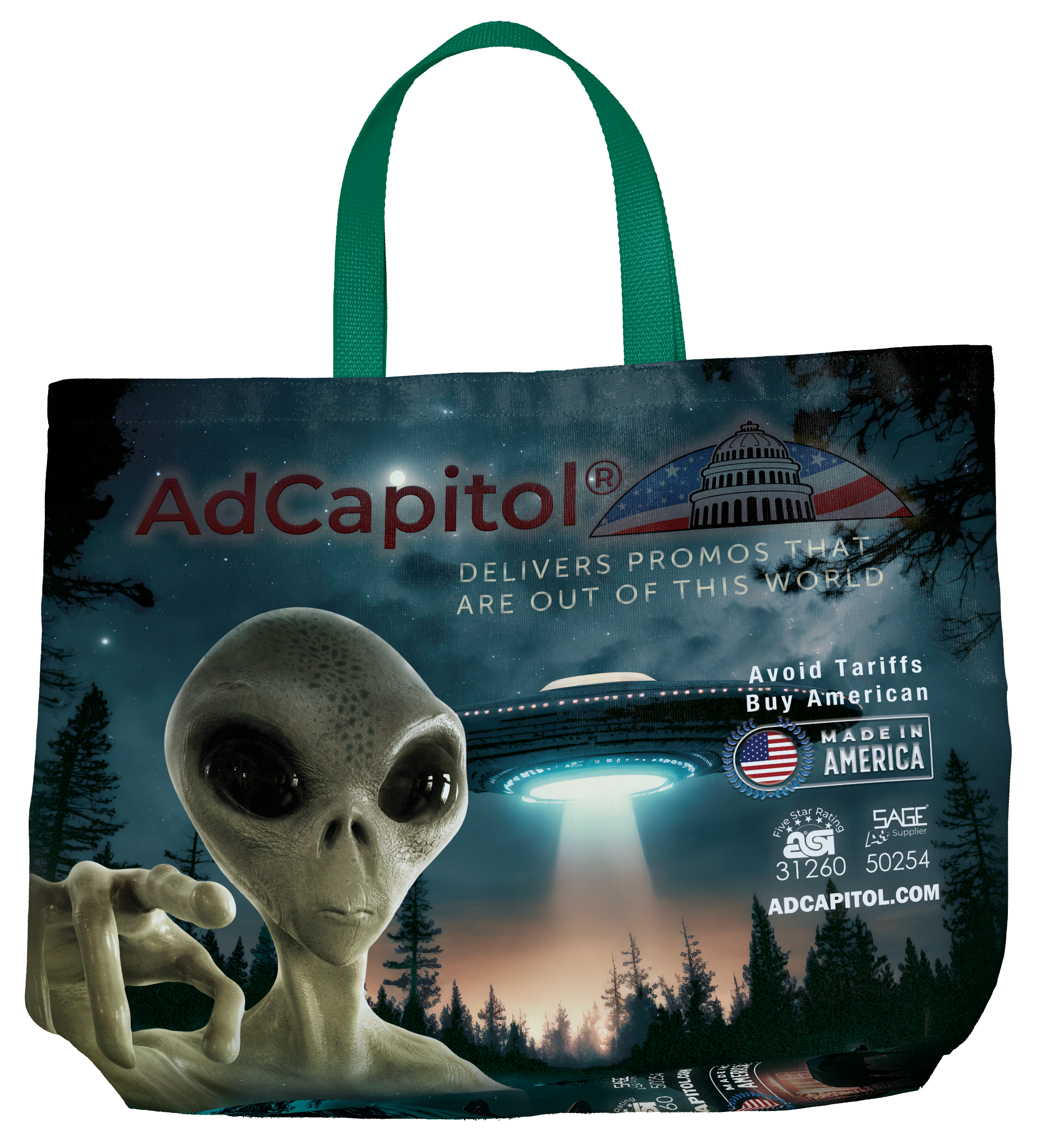 Sublimated Tote Bag 3