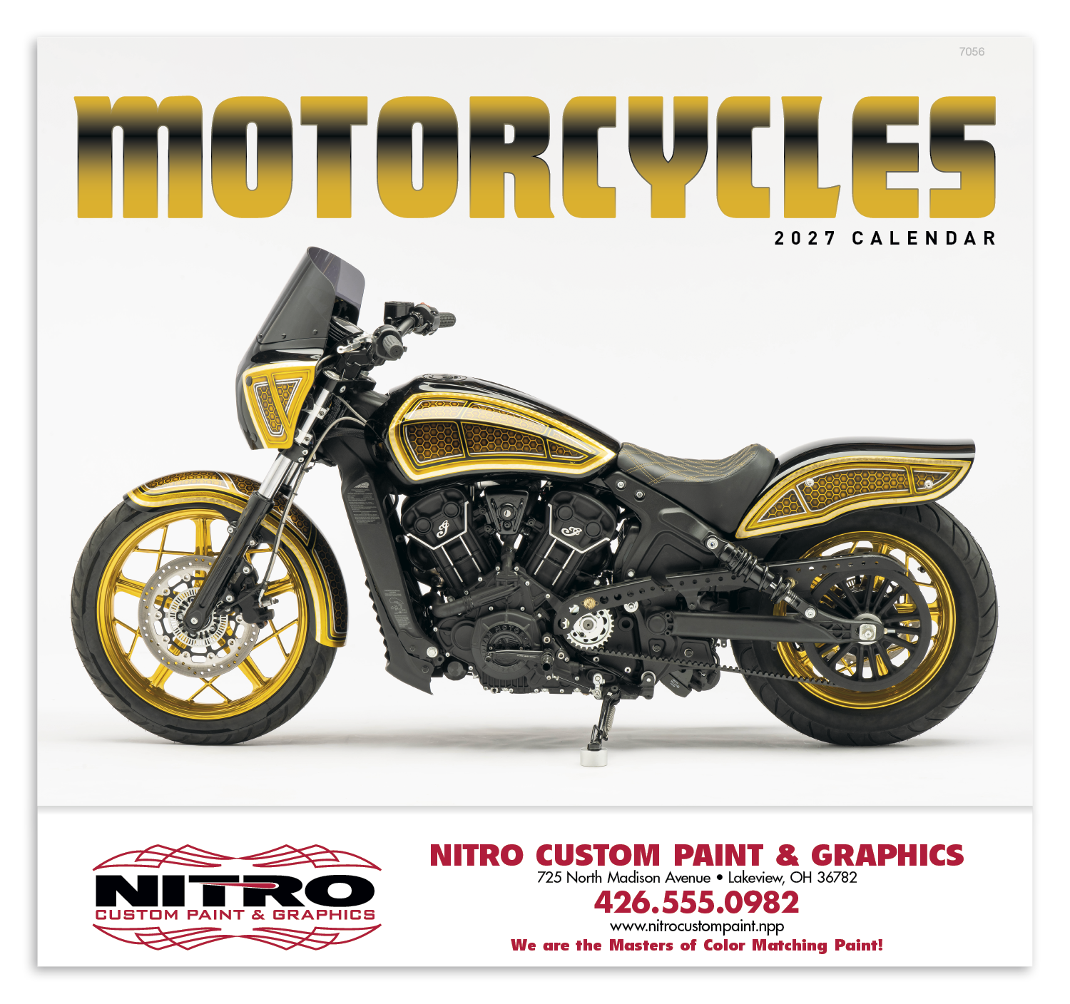Good Value™ Motorcycles - Stapled Calendar 13