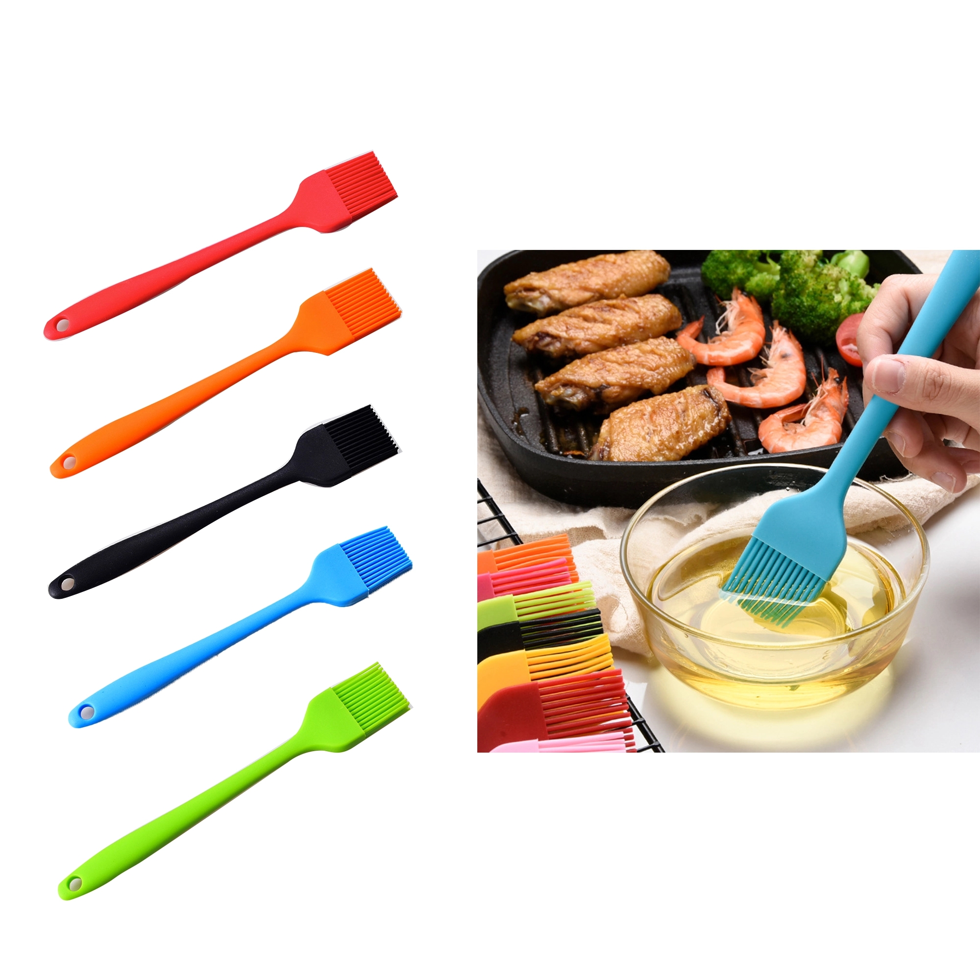 Silicone Basting Pastry Brush MOQ 50PCS 3