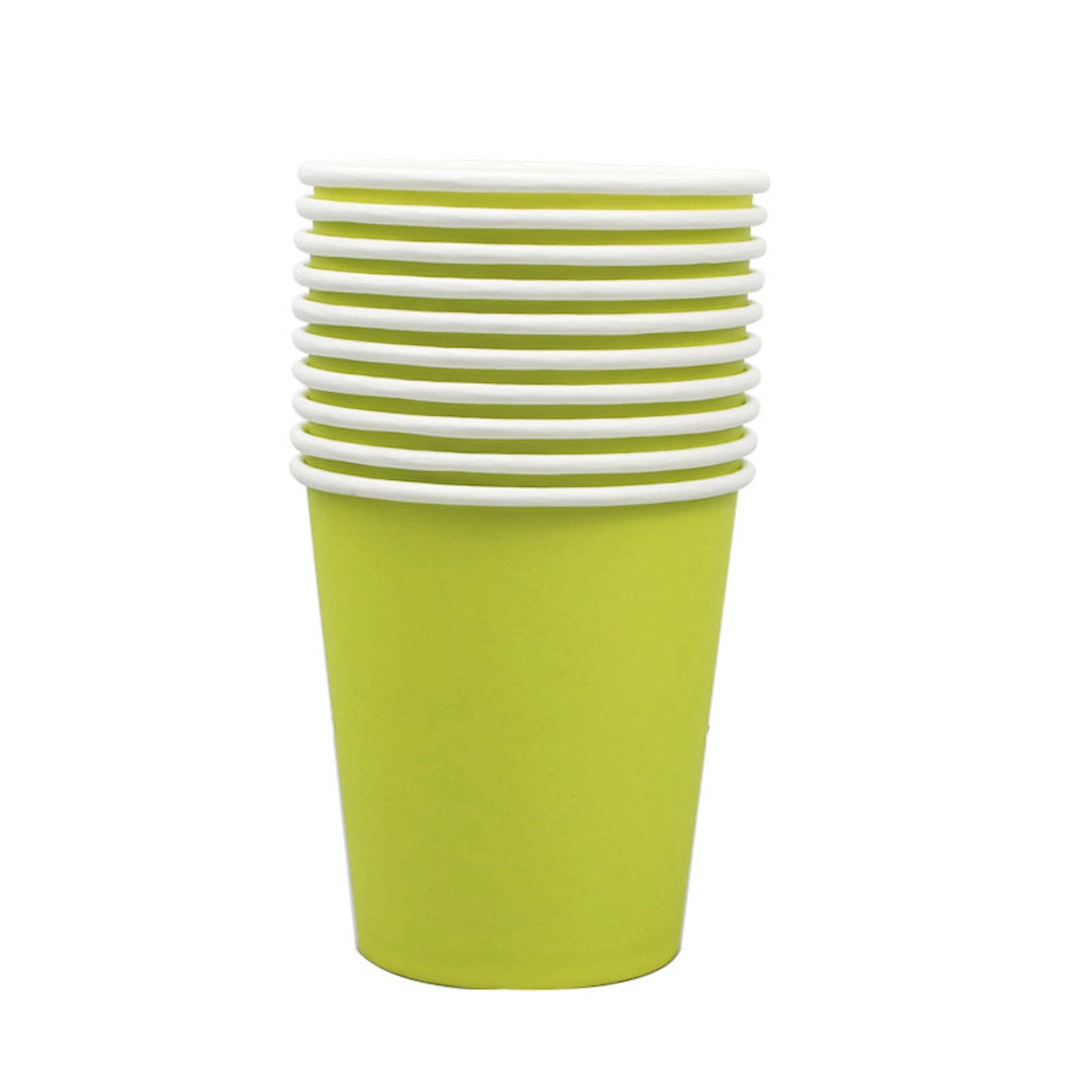 8Oz Colored Plain Paper Cup 8