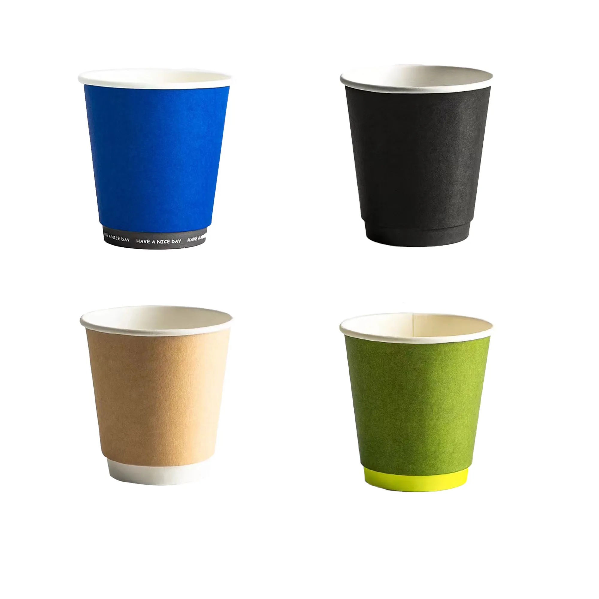 10oz Double-Wall Disposable Paper Drinks Cup 4
