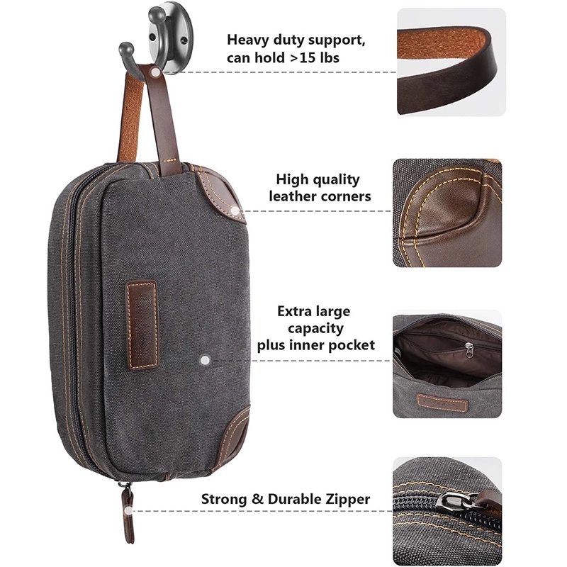 Custom Men's Travel Toiletry Bag 5
