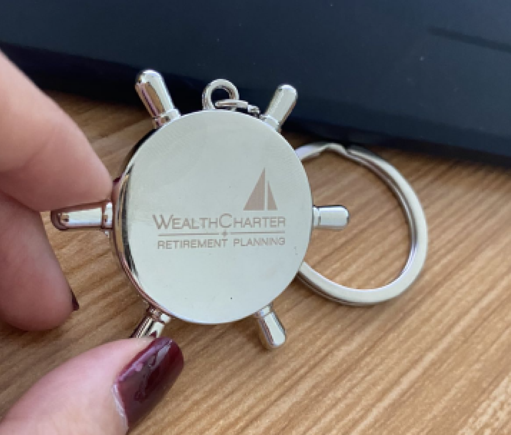 Compass Keychain 2