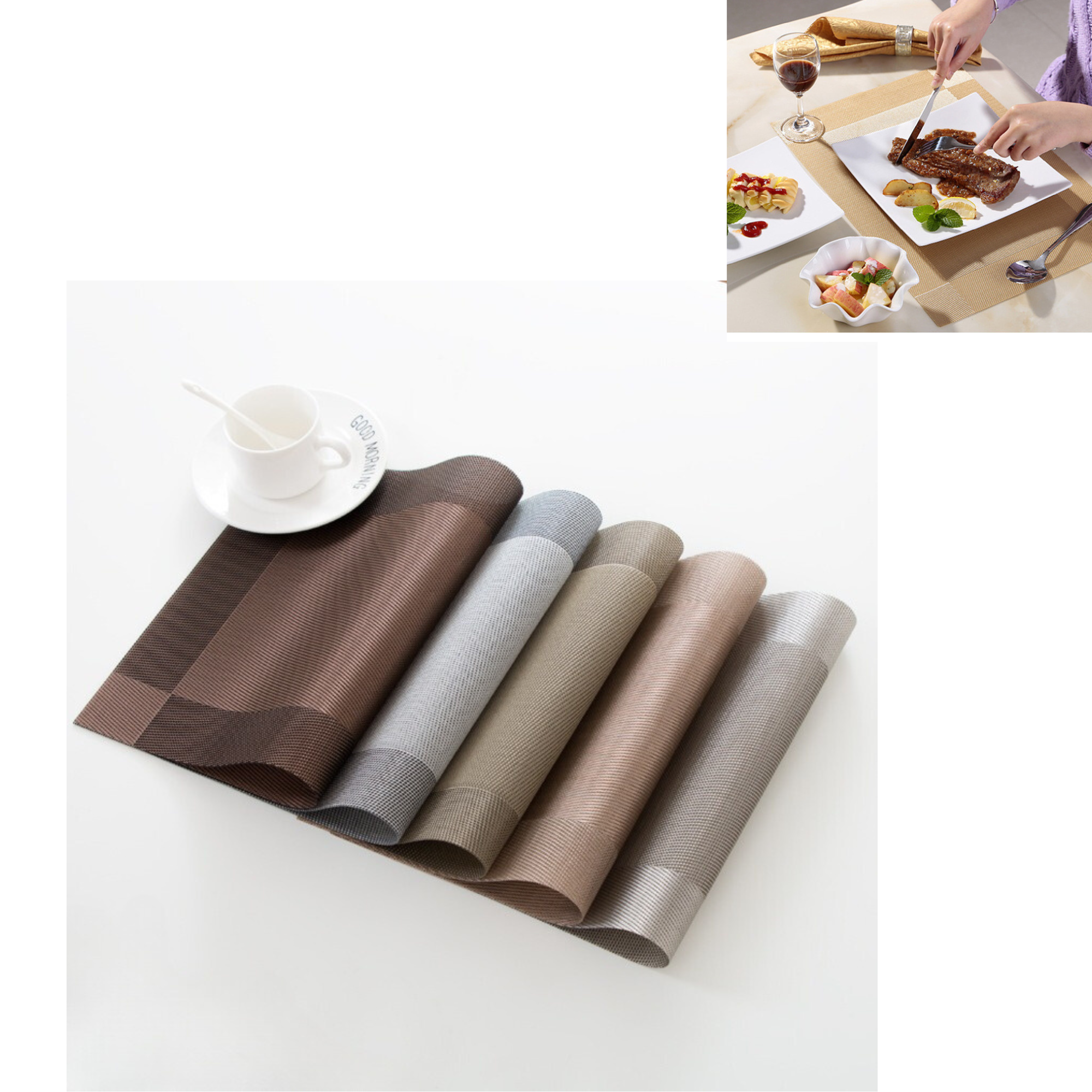 Insulated Non-Slip Table Placemat for Dining 2