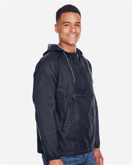 Men's Packable Hooded Nylon Jacket - M750 27