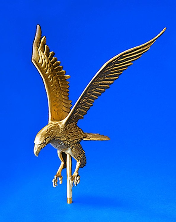 Golden Eagle Ornament 1